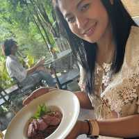 สปาเกตตีอกเป็ดอร่อยเด็ดที่ร้านฤดูกาล ปทุมธสนี