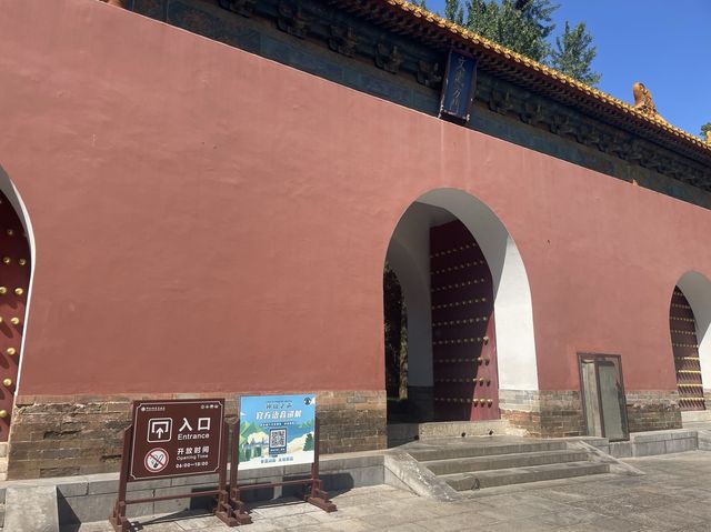 明太祖朱元璋的皇帝陵明孝陵