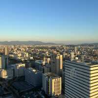 登上九州第一高塔｜Fukuoka Tower福岡塔，百萬夕陽市區景色盡收眼底