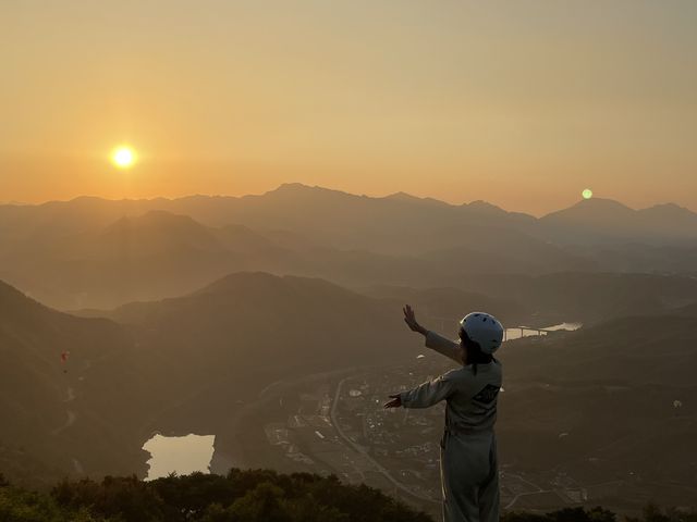 단양 패러글라이딩🪂, 카페산🏞️