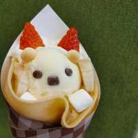 シロクマクレープ　天王寺動物園