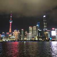 欣賞上海最美夜景- 上海外灘黃埔江夜景🌃✨✨