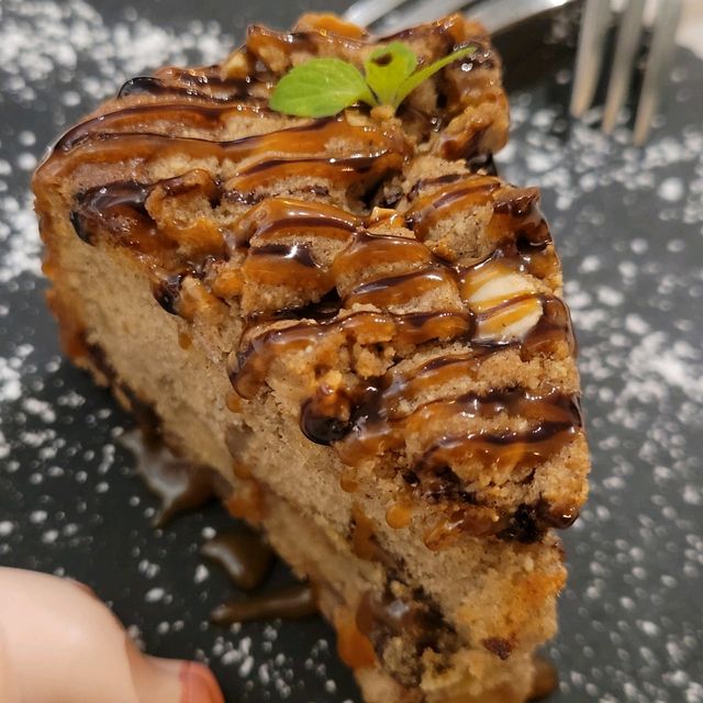 隱世咖啡小店 大推焙茶Latte Apple Crumble 