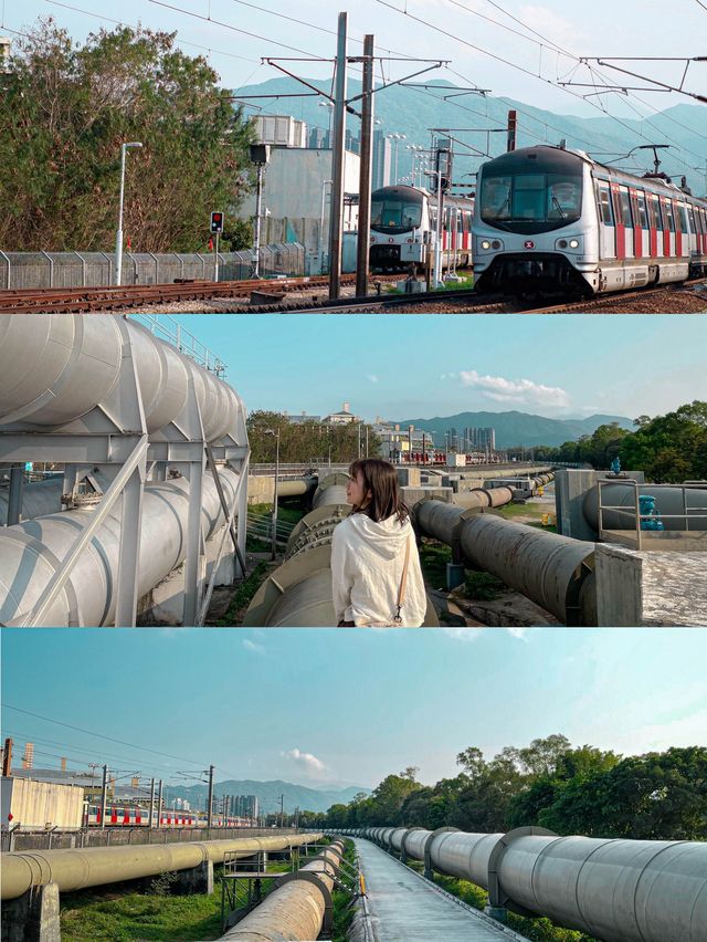香港 | 位於上水的 日系鐵路火車 大水管🚞