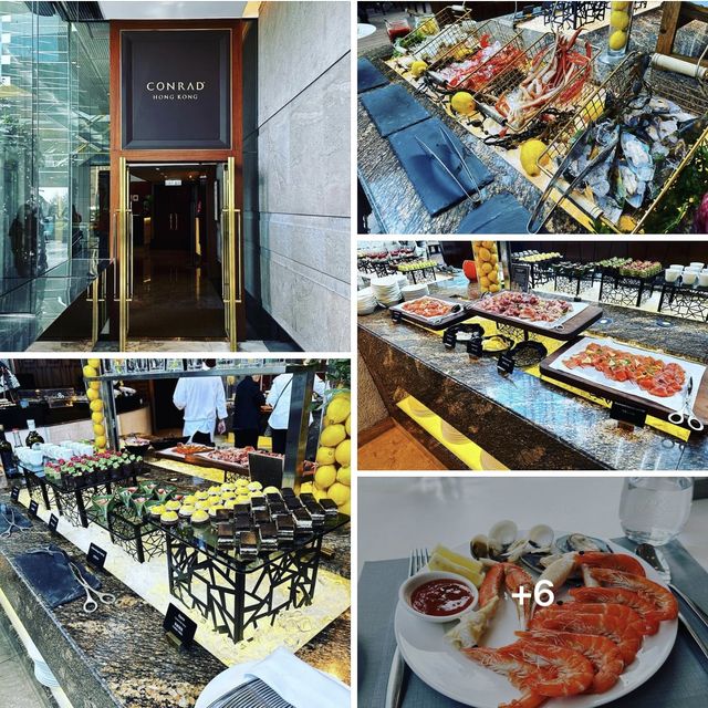 Conrad港麗酒店lunch buffet