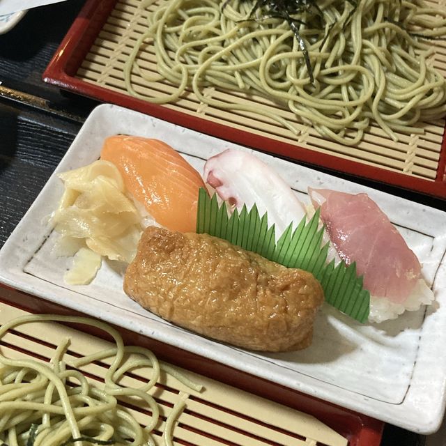 일본 교토 우지에서 맛보는 정갈한 말차 소바 도리키쿠