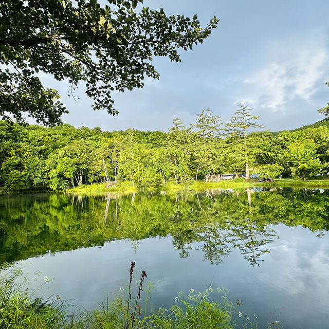 長野八千穗高原駒出池小木屋/露營區