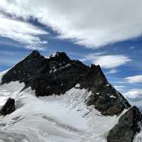 少女峰看阿萊奇冰川（Aletsch Glacier）