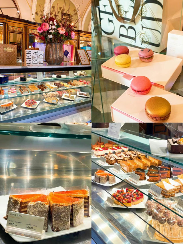 【ブダペスト🇭🇺】1858年創業！皇妃エリザベートが愛した夢みたいにかわいい老舗カフェ👸🍰🫖