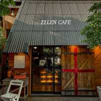 ELLEN CAFE : ร้านกาแฟบ้านไม้หลังเล็กสุดอบอุ่น