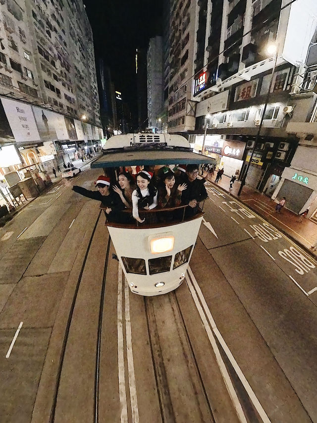 🇭🇰聖誕最佳節目！穿火雞裝去電車派對🚃