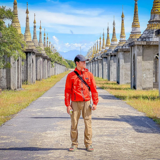 “ทุ่งเจดีย์เจ๊าก์ส่า” รัฐกะเหรี่ยง พม่า🇲🇲