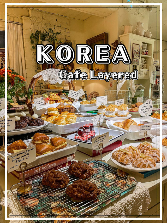 【韓国】弘大 手作りスイーツが溢れるヨーロッパスタイルカフェ