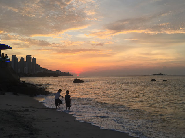 One of the beaches in Penang