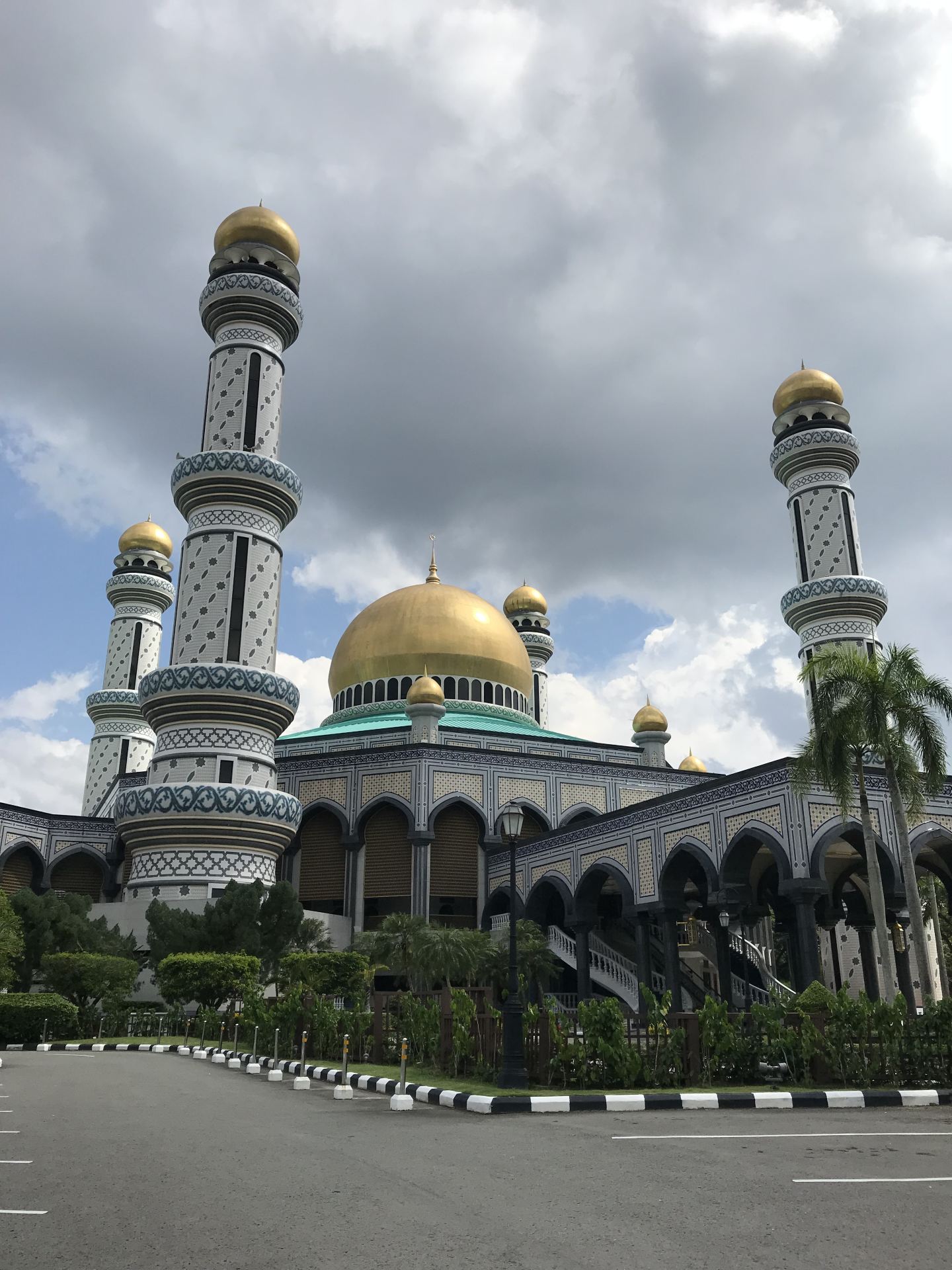 The grand mosque in Brunei 