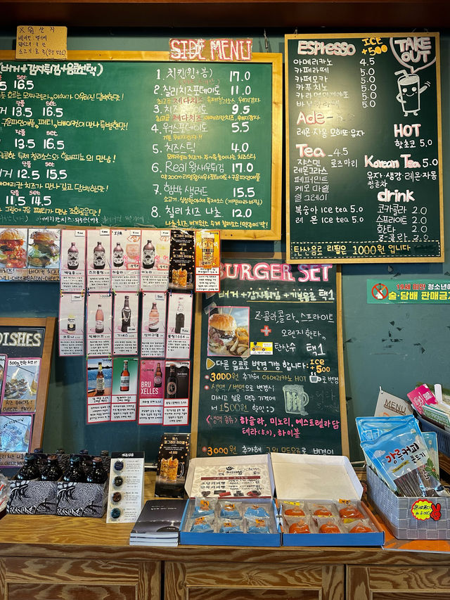 안목해변 수제 버거가 맛있는 버거웍스 🍔