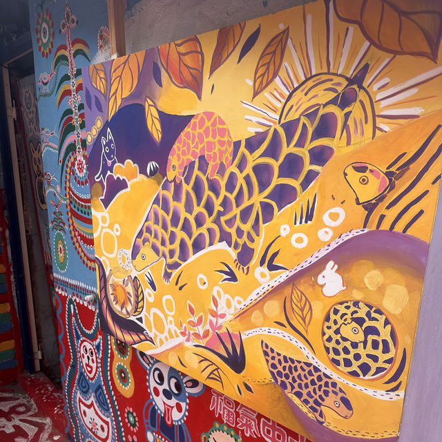 彩虹眷村：滿滿藝術特色，適合打卡