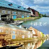 小樽運河- 盛載着逾百年經商歷史，小樽必到地標景點