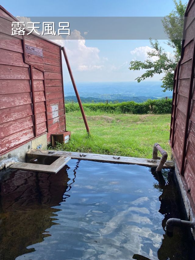 【大分/竹田】夏の青空と大自然を独り占め！久住高原の素敵な温泉！