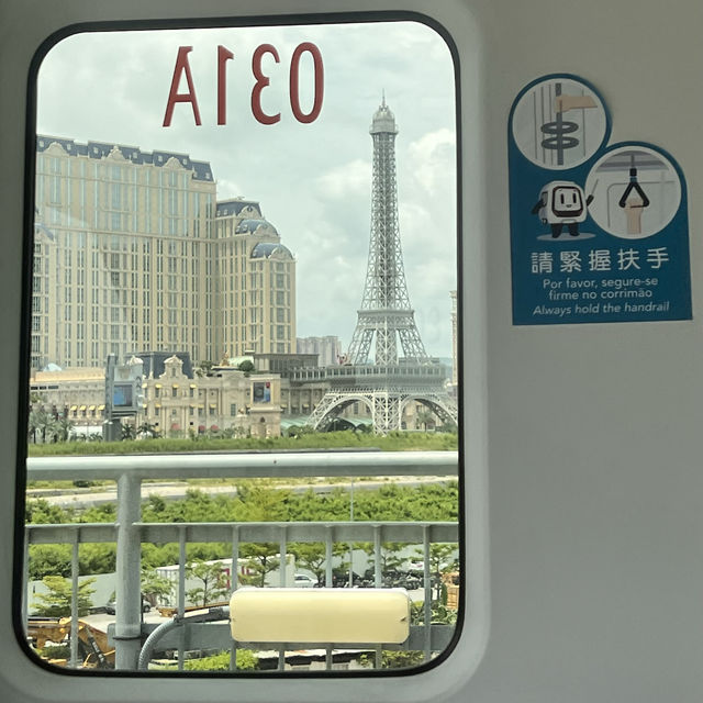 澳門輕軌讓你感受特別的觀光之旅