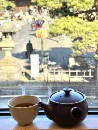 【長野(長野市)】善光寺を眺めながらゆっくりできる抹茶カフェ