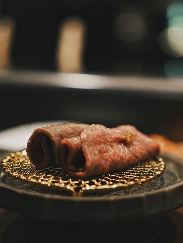 台北 預約制 無菜單 A5和牛的板前套餐饗宴