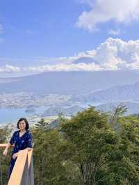 Perfect glimpses of Fuji-yama! 