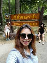 เที่ยวน้ำตกเอราวัณ @กาญจนบุรี