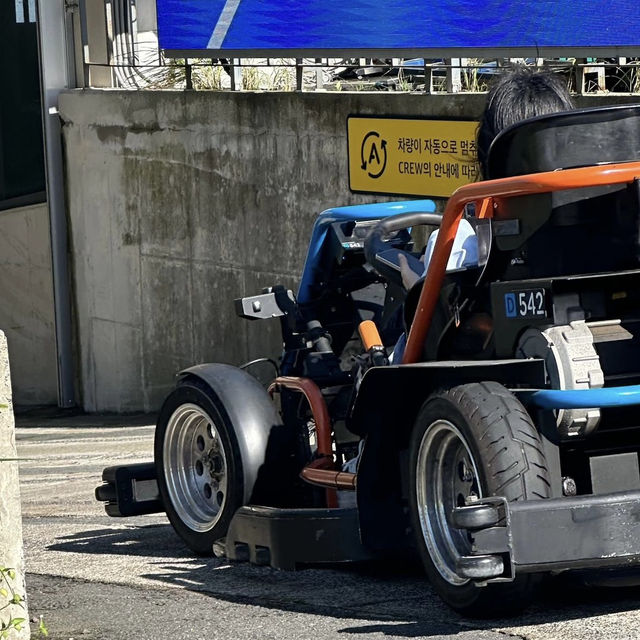 【韓国】チェジュ島にある大人も子供も楽しい！ゴーカートアミューズメント🏎️