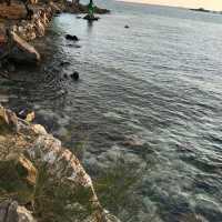 หาดนางรำ บรรยากาศยามเย็นที่หาดนางรำ 