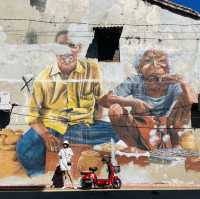  Street Art in Penang แว๊นมอไซ เสพงานศิลป์ 