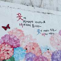 통영 동피랑 벽화마을