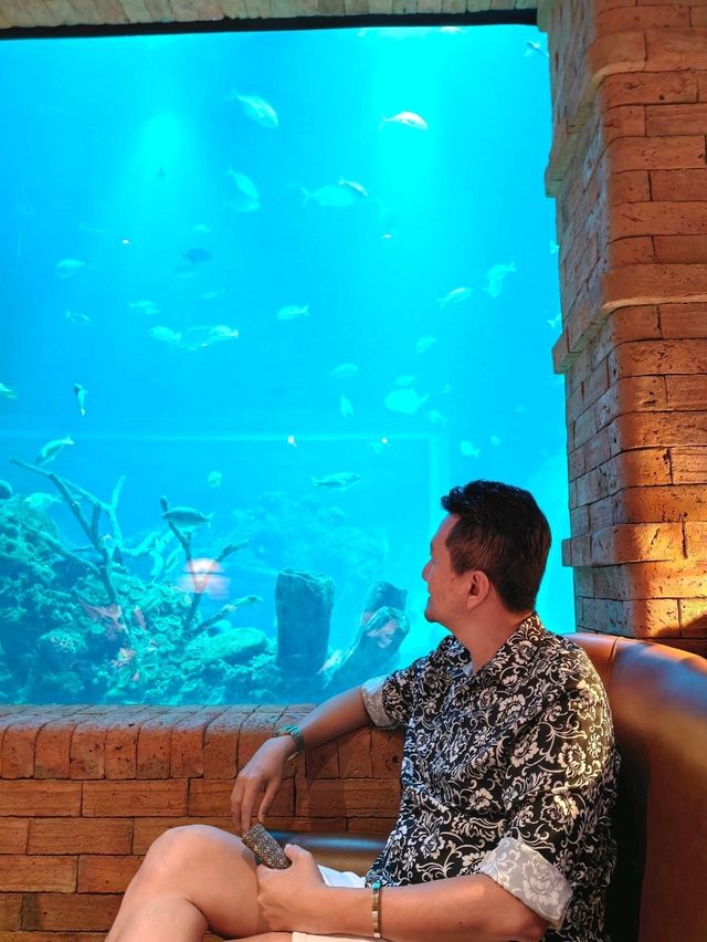 Aquarium Restaurant in Bali