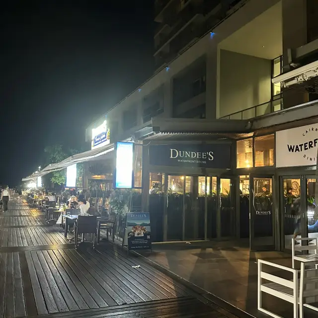 【凱恩斯美食】Dundees on the waterfront 
