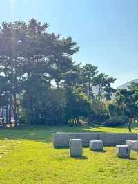 역사를 둘러 보는 공원 ’반죽동 당간지주‘