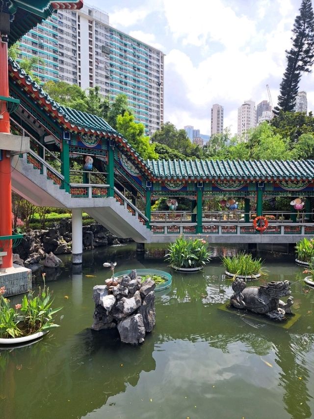 【Good Wish Garden:香港】黄大仙廟にある綺麗なお庭🌳