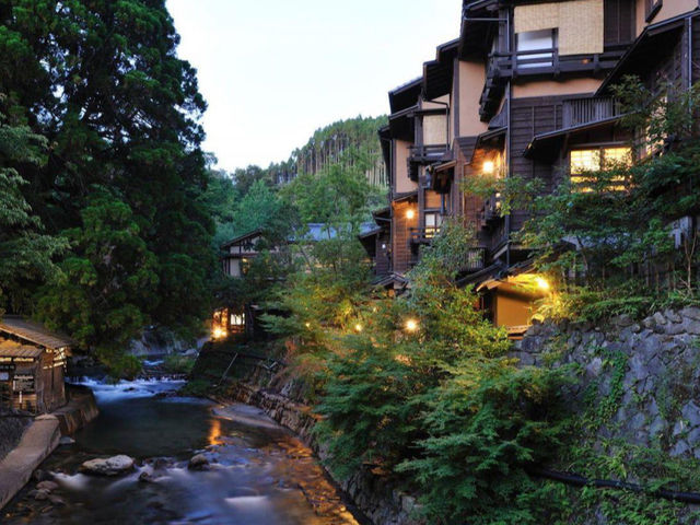 【熊本】 冬の温泉♨️黒川温泉 【熊本】 冬の温泉♨️黒川温泉