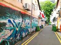 Haji Ln เที่ยว Street Art สิงคโปร์