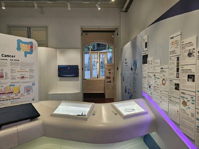 探索中西藥為主題的展覽空間