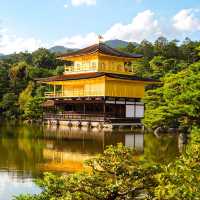 วัดคินคะคุจิ Kinkaku-ji Temple 