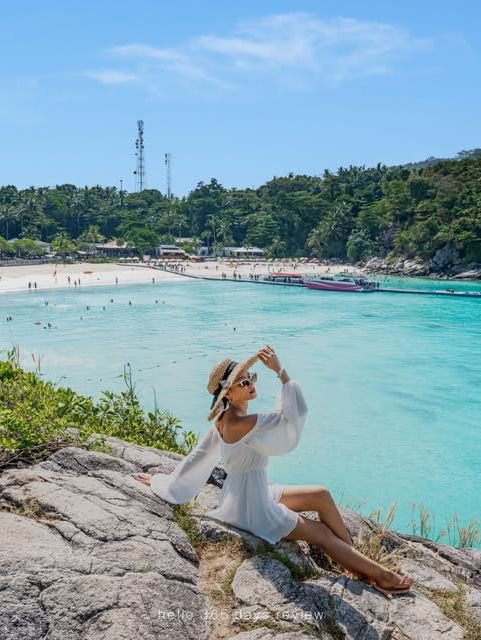 เกาะราชา ทะเลฟ้า หาดทรายขาว ภูเก็ต