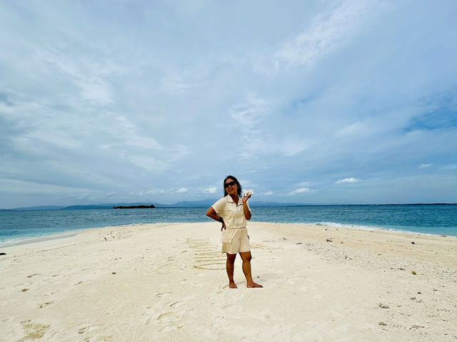 Sand Bank Morotai - a hidden gem with clear beach