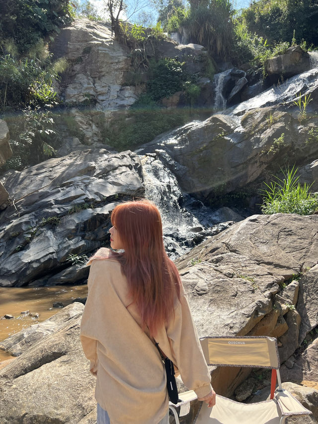 ⛲️คาเฟ่น้ำตก ในเชียงใหม่🍃🦢