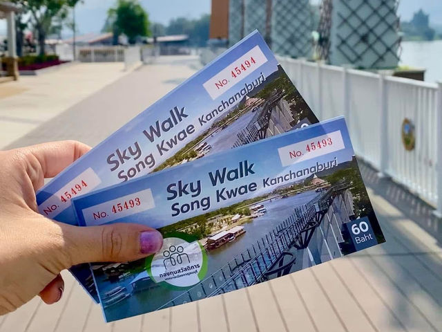 📍: จุดเช็คอิน S K Y  W A L K  เมืองกาญจนบุรี
