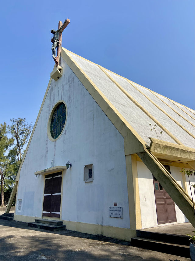 ⛪️❤️九澳七苦聖母小教堂｜澳門隱藏景點探索之行🚶🏼‍♀️💕