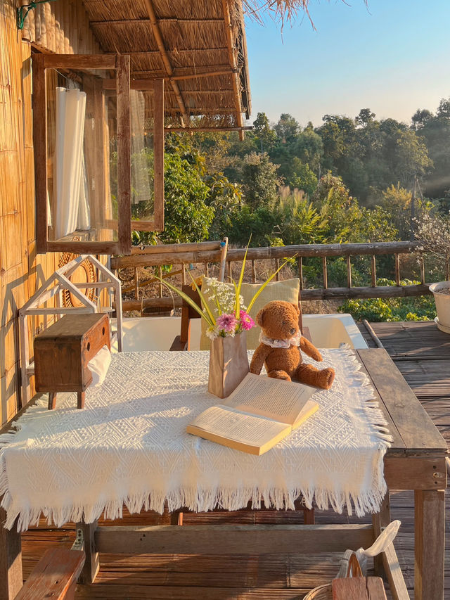 🛖โฮมสเตย์เชียงใหม่วิวพระอาทิตย์ตกแบบสวยจึ้ง