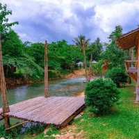 ลานกางเต็นท์ และที่พักติดริมน้ำสระบุรี