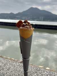 Asahi Huuhu: Desserts at Tamsui Riverbank