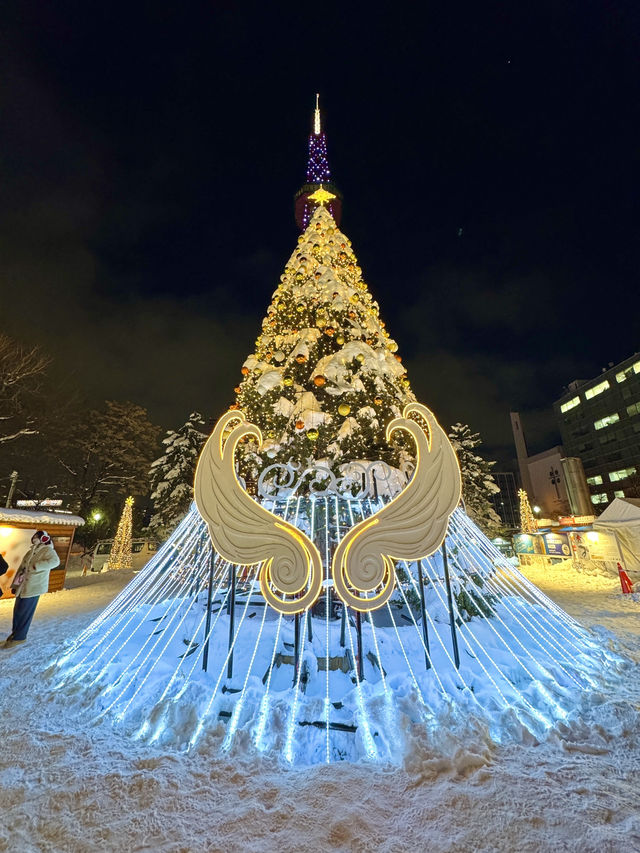 札幌　札幌観光　さっぽろ雪まつりでスケートが出来ちゃうぞ！