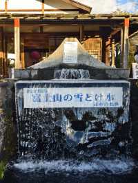 池水極清澈乾淨的忍野八海